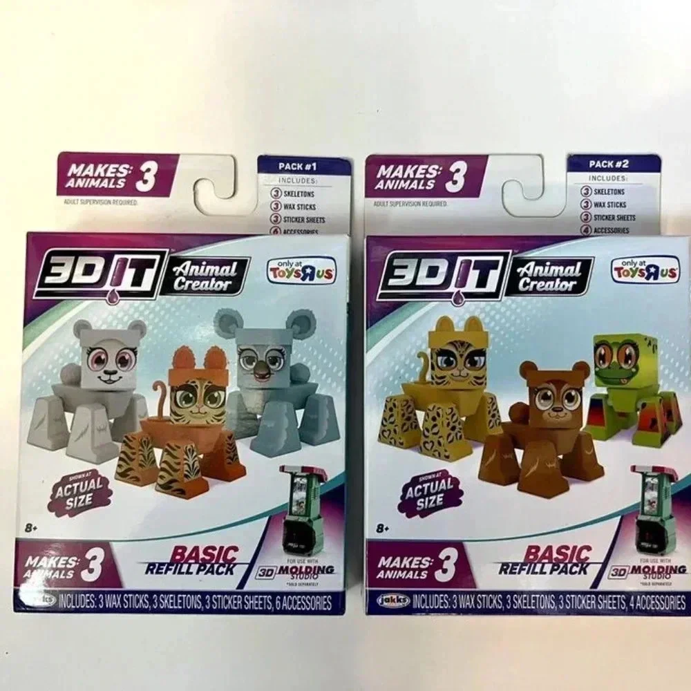 NEW 3D IT Basic Refill Pack Set of 4 - Guardians of the Galaxy + Avengers etc